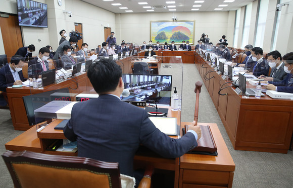 지난해 10월19일 국회 정무위원회 국정감사 모습. ⓒ 연합뉴스