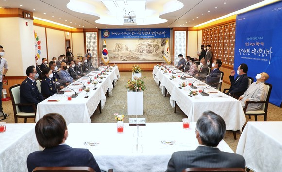 지난 1일 열린 '제10회 당진시민의 날' 간담회 모습. ⓒ 당진시