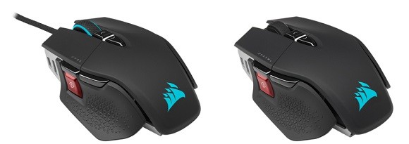 커세어는 M65 라인업의 최신제품인 'M65 RGB 울트라(이하 M65 울트라)'와 M65 라인업 최초의 무선 마우스인 'M65 RGB 울트라 와이어리스(이하 M65 울트라 무선)' 2종을 출시한다. ⓒ 커세어