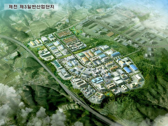 제3산업단지 조감도. ⓒ 제천시
