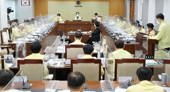 제332회 임시회 예결특위 제2회 추경예산안 원안개최 모습. ⓒ 의회사무국