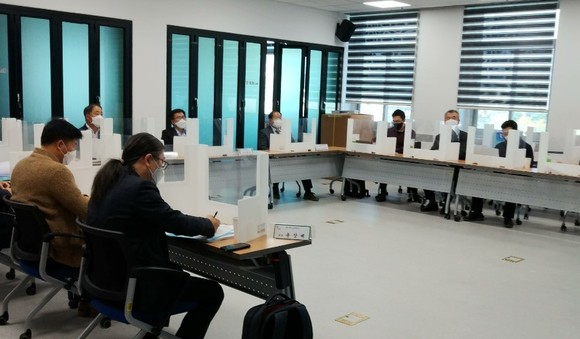 충북 도심형 항공교통(UAM)산업 전략수립 최종보고회 개최 모습. ⓒ 충북도