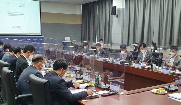 충청북도 지역 연구개발(R&D) 혁신협의회 발족식 모습. ⓒ 충북도