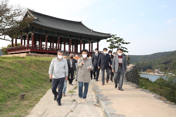 김동일 보령시장은 지난 2일 시민과 함께하는 관광시설 둘러보는 날을 운영했다. ⓒ 보령시