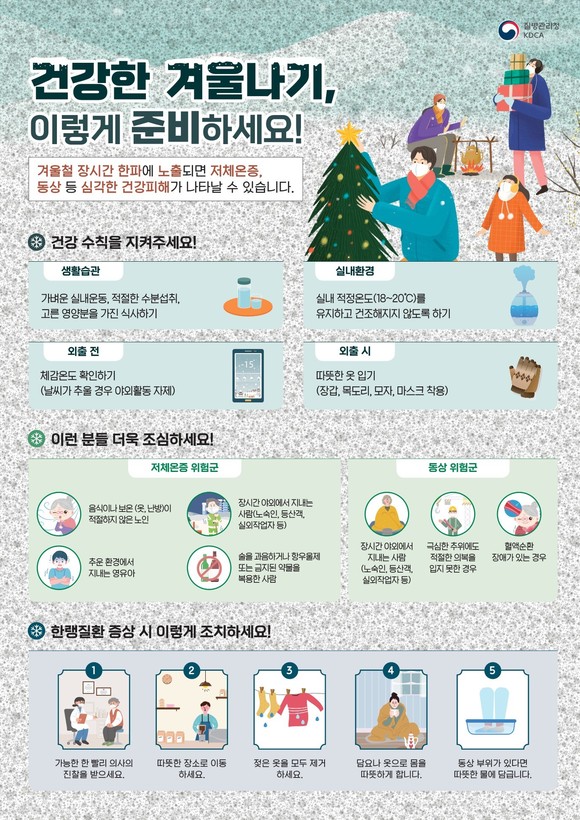 한랭질환 응급실 감시체계 이미지. ⓒ 홍성군