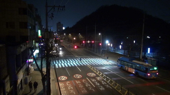 대구시 교통사고줄이기 30%대책 설치사례. ⓒ 대구시