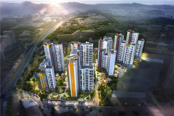 월계동신아파트 재건축 조감도. ⓒ 서울시 정비사업 정보몽땅