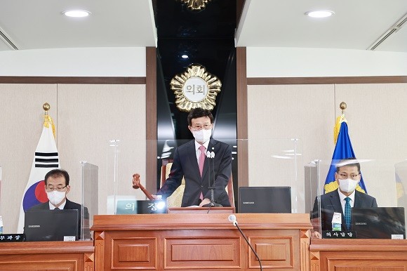 청송군의회는 지난 7일부터 11일까지 5일간의 제254회 임시회 의사일정을 모두 마치고 폐회했다. ⓒ 청송군의회