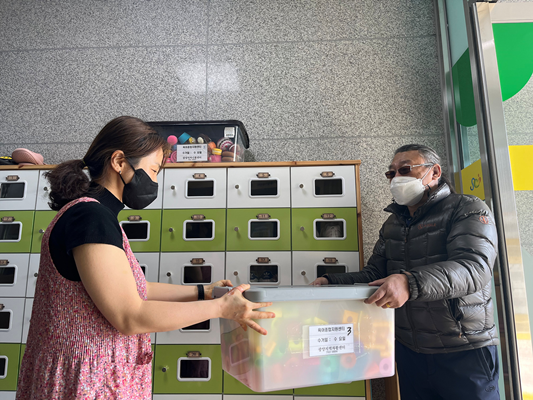광양시 지역 내 보육시설 152개소에서 장난감과 교구 소독·서비스를 실시하고 있다. ⓒ 광양시
