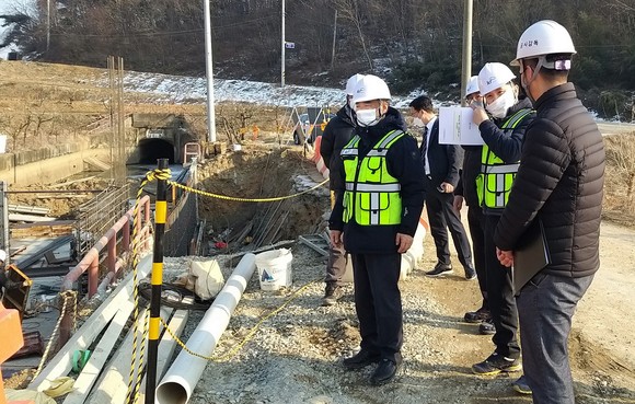 당진 당진지구 수리시설개보수사업현장. ⓒ 농어촌공사 충남본부