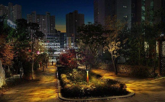 빛 특화경관 조성 시범사업. ⓒ 세종시