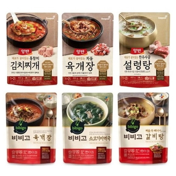 CJ제일제당, 동원F&B 가정간편식 제품. ⓒ 각 사