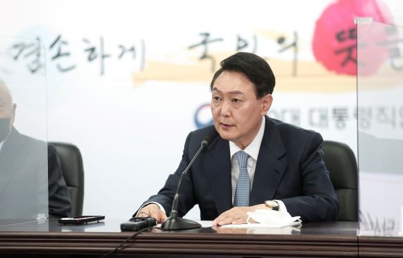윤석열 대통령 당선인. ⓒ 제20대 대통령직인수위원회