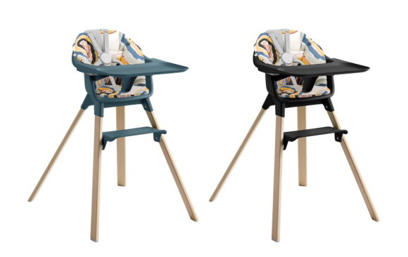 스토케는 프리미엄 아기 이유식 의자 '클릭'의 신규 색상 2종을 출시한다. © 스토케