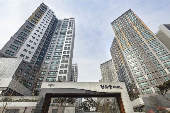 GS건설 강북 대표 자이 단지인 경희궁자이. Ⓒ GS건설