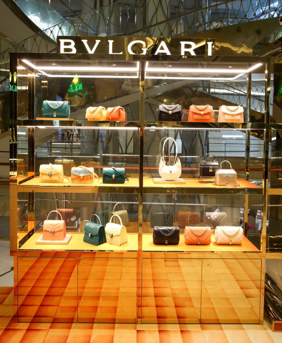 롯데백화점이 4일, 럭셔리 주얼리 브랜드 '불가리'의 팝업스토어를 선보였다. © 롯데백화점