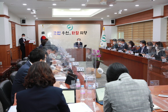 의령군이 방문의 해를 성사시키기 위해 부서별 세부 계획을 마련하고 있다. ⓒ 의령군