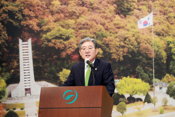 오태완 의령군수가 궁류 사건 희생자 40년 한을 풀 것이라고 언급하고 있다. ⓒ 프라임경제
