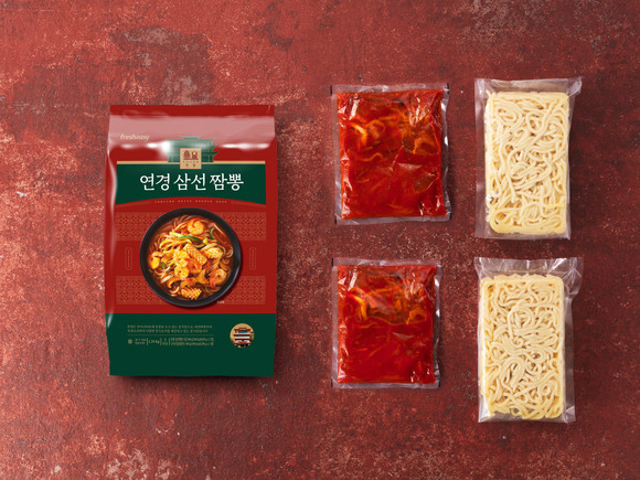 프레시지에서 출시한 '연경 밀키트' ⓒ 프레시지