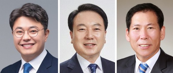 6.1지방선거 나주시 도의원 제1선거구 더불어민주당 김호진, 무소속 김선용·강백수 후보. ⓒ 중앙선거관리위원회