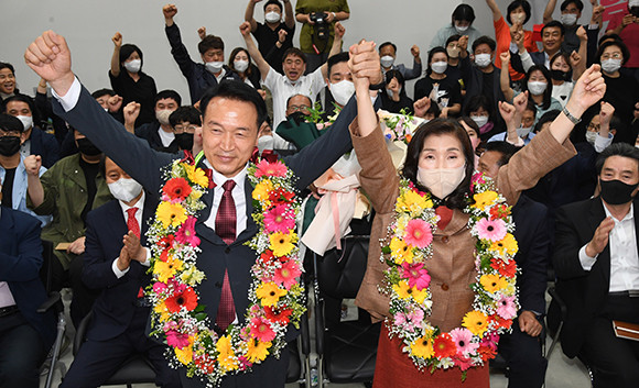 경기도 교육감 선거에서 임태희 후보가 54.79%를 득표해 첫 보수성향 교육감이 됐다. ⓒ 연합뉴스