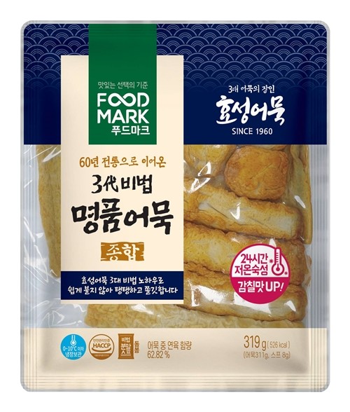 대상 청정원과 효성어묵이 협력해 나온 신제품 어묵 4종. ⓒ 대상