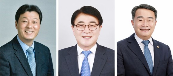 왼쪽부터 서동욱, 김태균, 최무경 당선인. ⓒ 중앙선관위