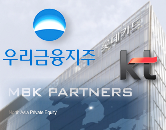 롯데카드 매각을 두고 우리금융지주가 유력 인수 후보로 다시 거론되고 있다. = 황현욱 기자