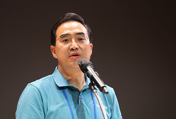 박홍근 더불어민주당 원내대표는 24일 사개특위 구성 등 조건을 걸어 국회 하반기 법제사법위원장을 국민의힘에게 양보하겠다는 뜻을 밝혔다. ⓒ 연합뉴스