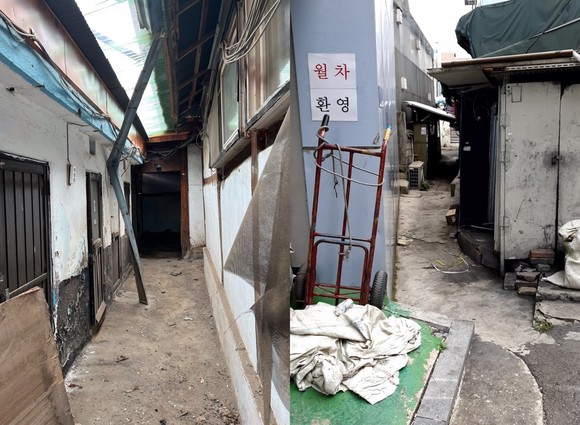 극심한 노후화로 인해 개발이 시급한 창신동(남측) 일대. ⓒ 프라임경제