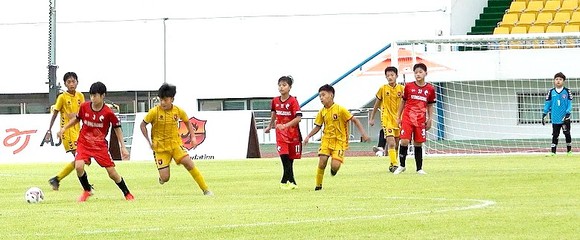2022 만세보령머드 JS CUP U12&11 한국유소년축구대회 개막식 모습. ⓒ 보령시