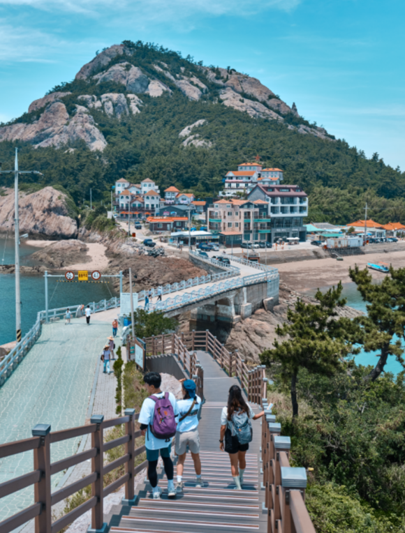 전라북도 군산시 장자도항 대장봉 인근. ⓒ 어촌어항공단