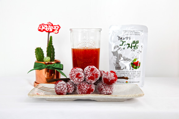 생비량면 산청한방꾸지뽕 갈아만든 구지뽕 상품 이미지. ⓒ 산청군