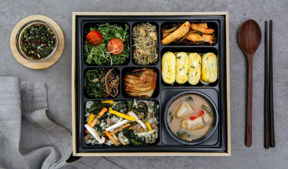 농부의밥상 도시락. ⓒ 산림청