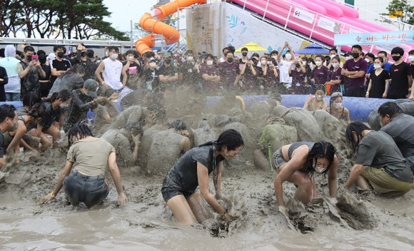 제25회 보령머드축제장 모습. ⓒ 프라임경제