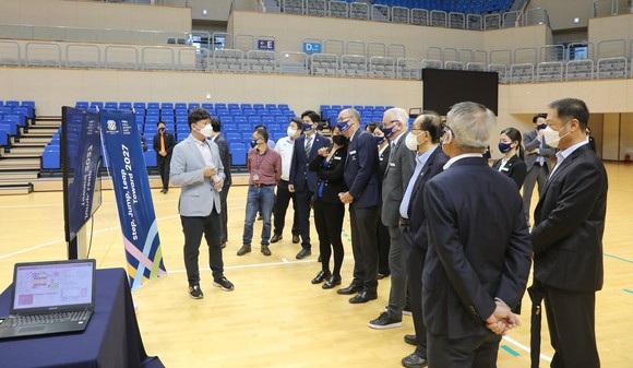 2027년 하계세계대학경기대회 최종 개최지 결정 충청권 평가 장면. ⓒ 대전시