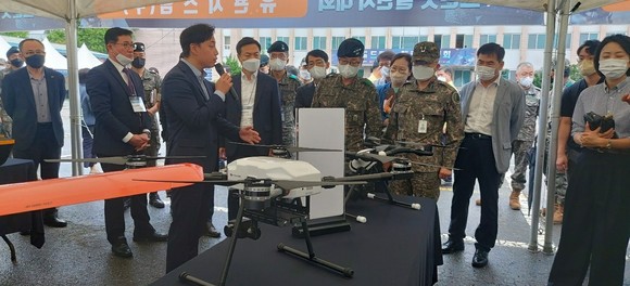 제5회 드론봇 챌린지 대회 개막식 모습. ⓒ 대전시