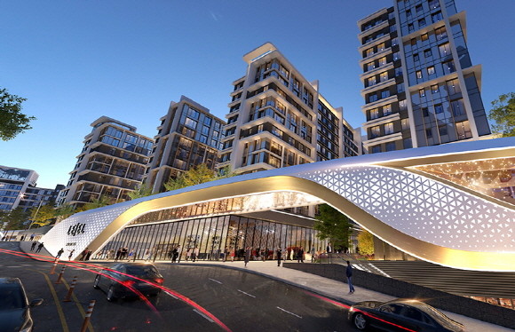 롯데건설이 제안한 르엘 팔라티노 문주. © 롯데건설