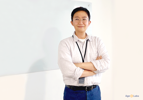 에이지엣랩스가 '이너뷰티 피보팅(Pivoting) 세미나'에서 '스타트업의 신규 소재 개발과 창업'에 대한 주제로 강연을 진행했다. ⓒ 에이지엣랩스