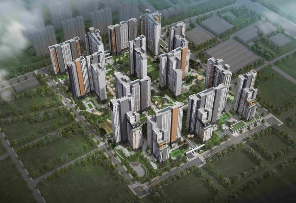 경북 경산시 압량읍 압량리 일원에 들어설 HDC현대산업개발 '경산 2차 아이파크'. © HDC현대산업개발