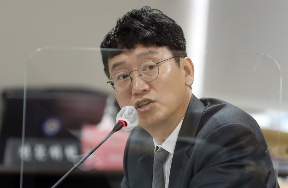김웅 국민의힘 의원은 3일 본지와의 통화에서 이태원 참사 문건 논란에 대해 정보경찰을 지적·비판했다. ⓒ 연합뉴스