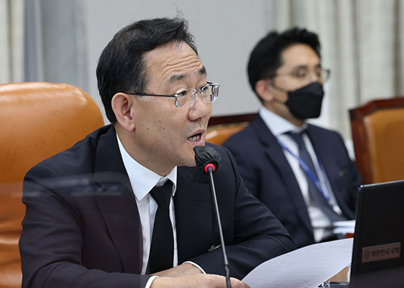 주호영 국민의힘 원내대표는 민주당의 국정조사 요청에 관해 시기를 언급했다. ⓒ 연합뉴스