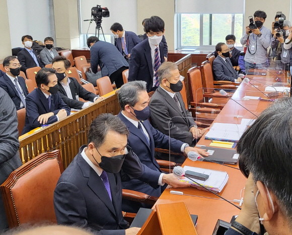 이상민 행정안전부장관은 본인의 사퇴론이 거론된 것에 대해 사실상 사퇴하지 않겠다고 밝혔다. = 박성현 기자