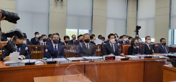 7일 국회 행정안전위원회에서는 10.29 참사에 대한 여야 지적이 이어졌다. = 박성현 기자