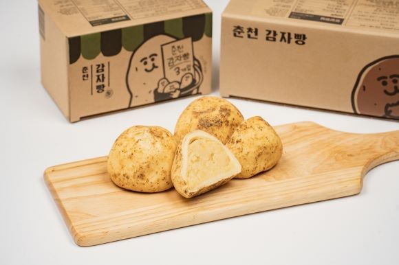 춘천의 명물, 춘천 감자빵. ⓒ 보해양조