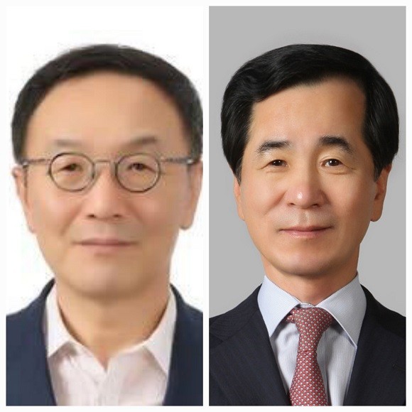 토스뱅크는 30일 이건호 전 국민은행장(왼쪽)과 박세춘 법무법인 화우 상임고문을 사외이사로 선정했다. ⓒ 토스뱅크