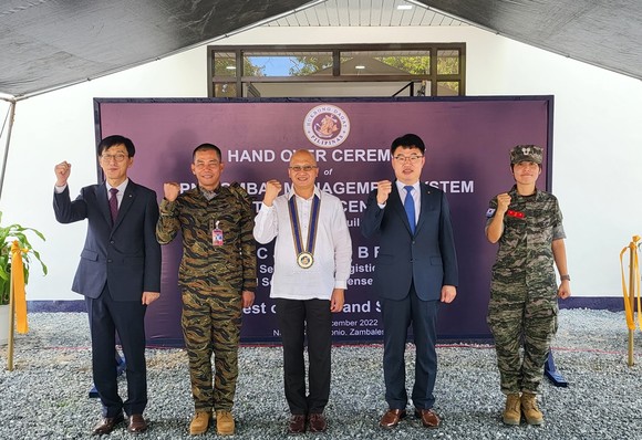 한화시스템이 지난 1일 필리핀 해군을 위한 전투체계 훈련센터 완공식을 가졌다. ⓒ 한화시스템