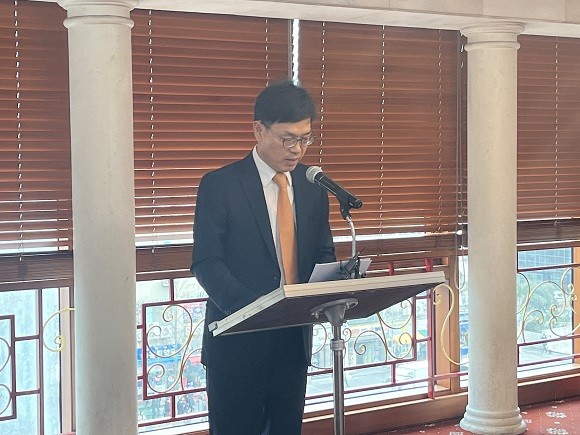 31일 열린 보험연구원 신년 기자간담회에서 안철경 보험연구원장은 "장기적 관점의 친환경·친사회 경영과 혁신을 통한 사업모형 전환을 모색하겠다"고 밝혔다. = 황현욱 기자