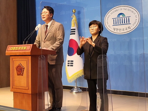 국민의힘 전남 순천갑 댱협위원장인 천하람 변호사가 전당대회 대표 후보로 출마하겠다고 발표했다. = 박성현 기자