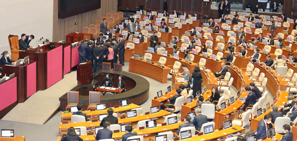 대통령실이 이상민 행안부 장관의 탄핵소추안 가결에 대해 불편한 입장을 밝혔다. ⓒ 연합뉴스
